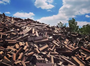 Ferrous pipe and section scrap