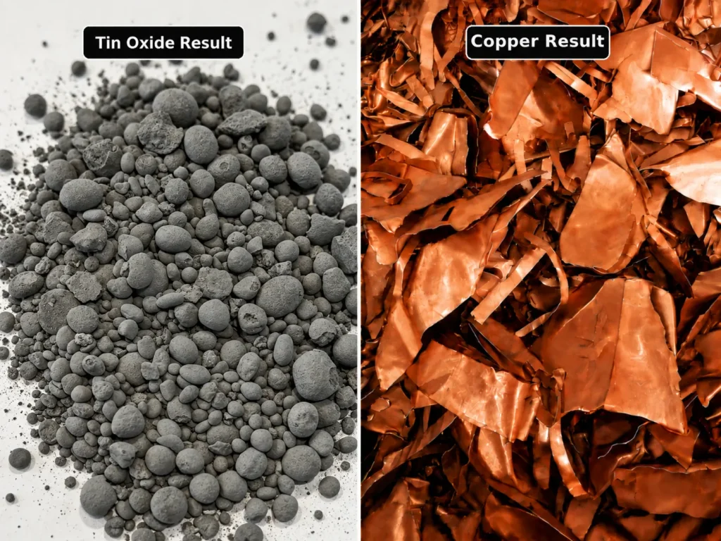 tin oxide result